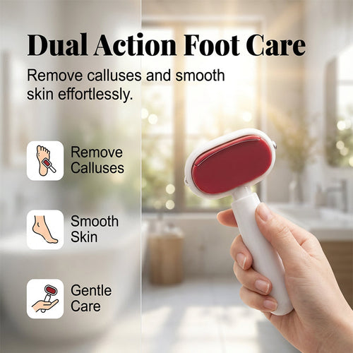 Limited Stock!!! AEXZR® Double-Sided Foot Scraper for Callus Removal