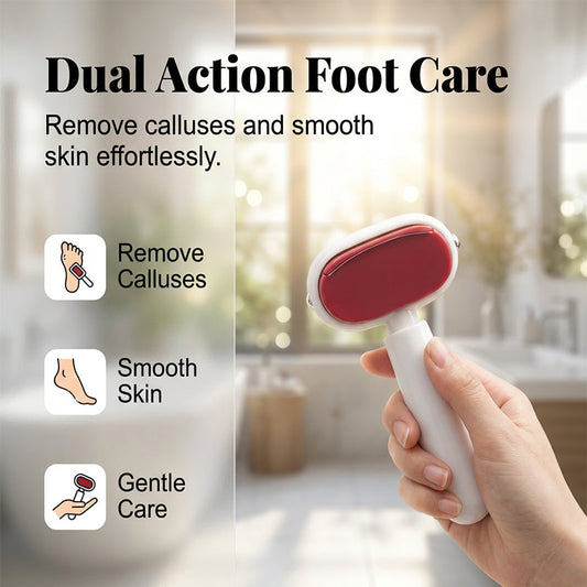 Limited Stock!!! AEXZR® Double-Sided Foot Scraper for Callus Removal