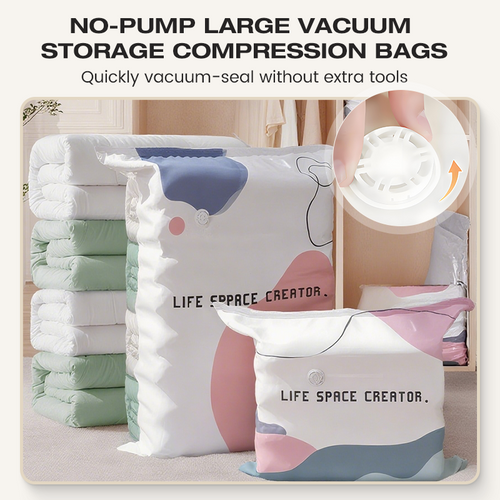 AEXZR® 🌸Last Day Buy 2 Get 1 Free💗No-Pump 3D Vacuum Storage Bags
