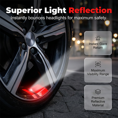 Limited Stock!!! AEXZR® Car Wheel Rim Reflective Stripes Decal
