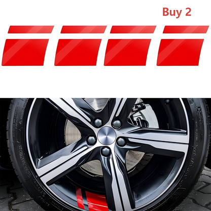 Limited Stock!!! AEXZR® Car Wheel Rim Reflective Stripes Decal