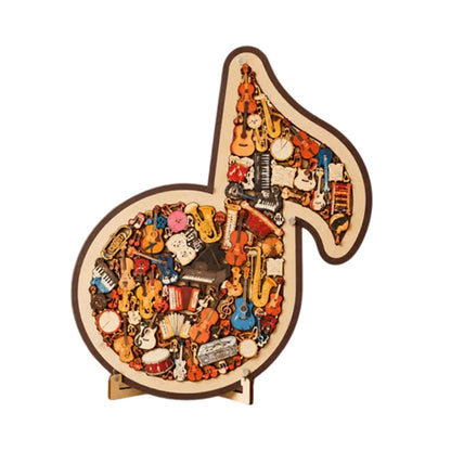 Limited Stock!!! 🎶AEXZR® Wooden Musical Note Jigsaw Puzzle🧩