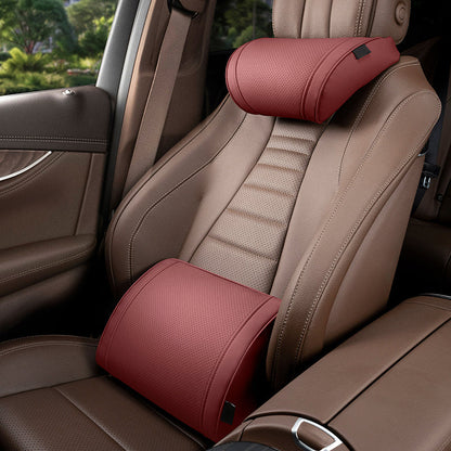 Limited Stock!!! AEXZR® 🚗Ergonomic Headrest and Lumbar Support Set for Car Seats