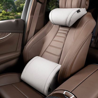 Limited Stock!!! AEXZR® 🚗Ergonomic Headrest and Lumbar Support Set for Car Seats