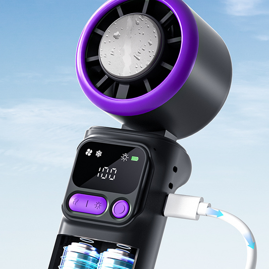 Limited Stock!!! AEXZR® Portable Cooling Fan with Ice Compress Plate
