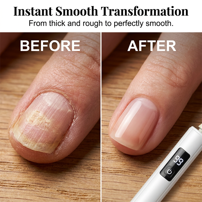 Limited Stock!!! AEXZR®🥳2026 HOT SALE🥳💞50K+ SOLD!💅✨ 50% OFF! Professional Electric Nail Polisher – Smooths thick nails, 99-speed display. Multiple heads for shaping & buffing. Salon at home! 🌟💎