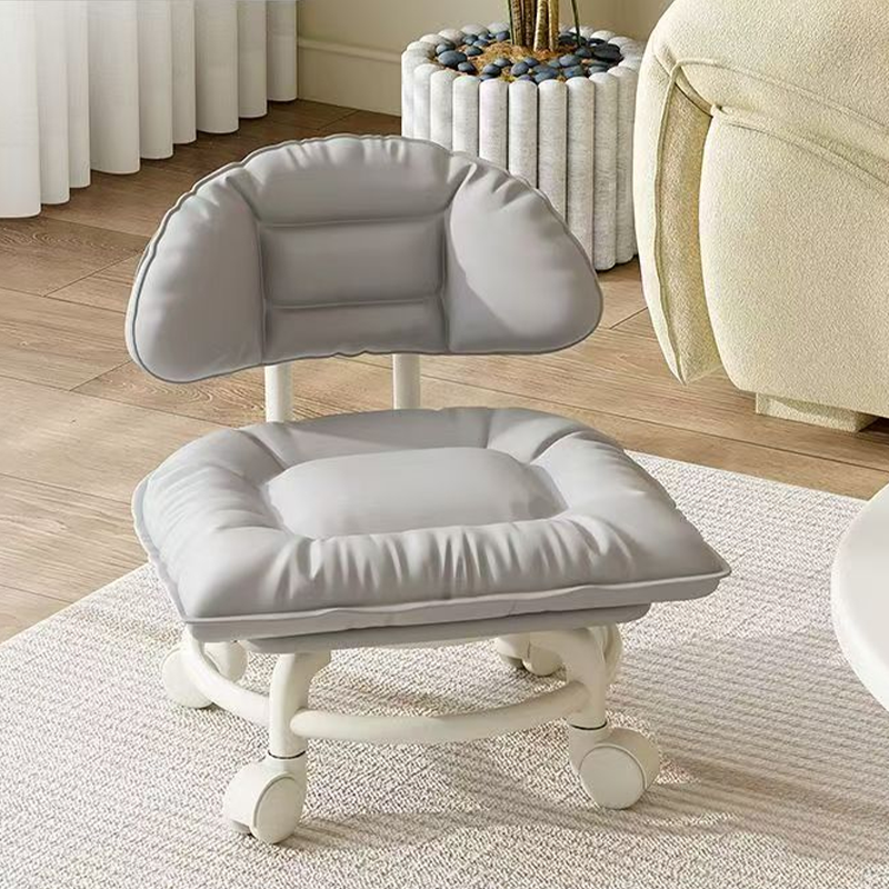 Limited Stock!!! 🪑50% OFF NOW! ⏳⏰Sfrcord® Rolling Low Stool with Backrest – Padded seat & silent casters – Perfect for workshops, garages or studios – comfortable and mobile 🛠️✨