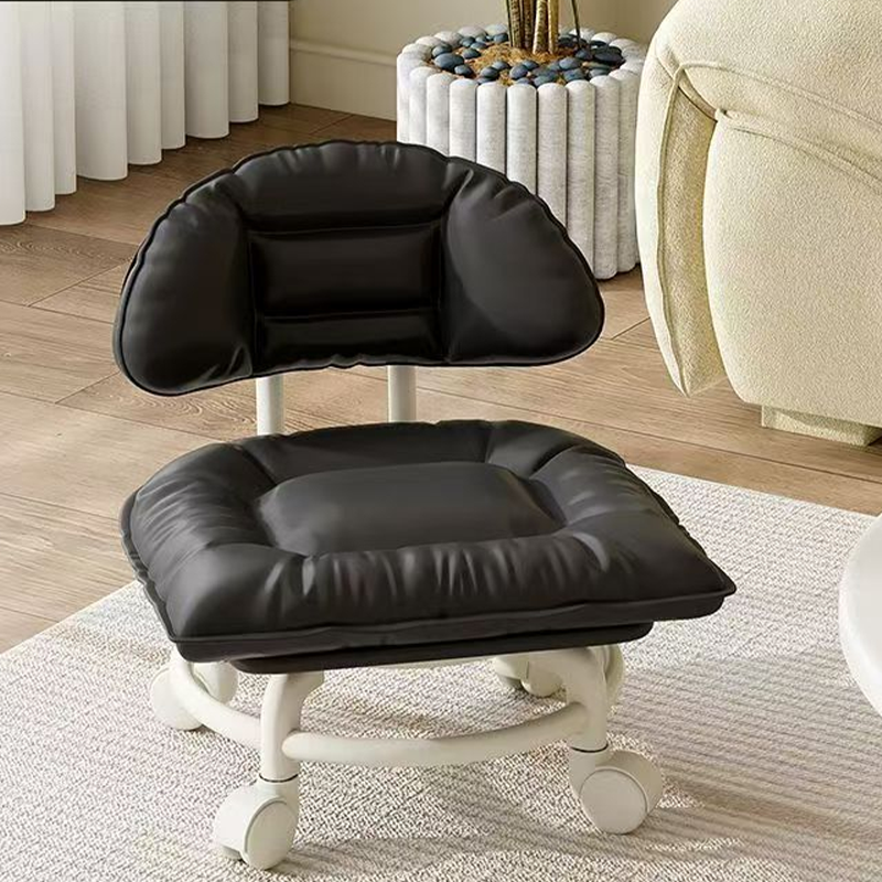Limited Stock!!! 🪑50% OFF NOW! ⏳⏰Sfrcord® Rolling Low Stool with Backrest – Padded seat & silent casters – Perfect for workshops, garages or studios – comfortable and mobile 🛠️✨