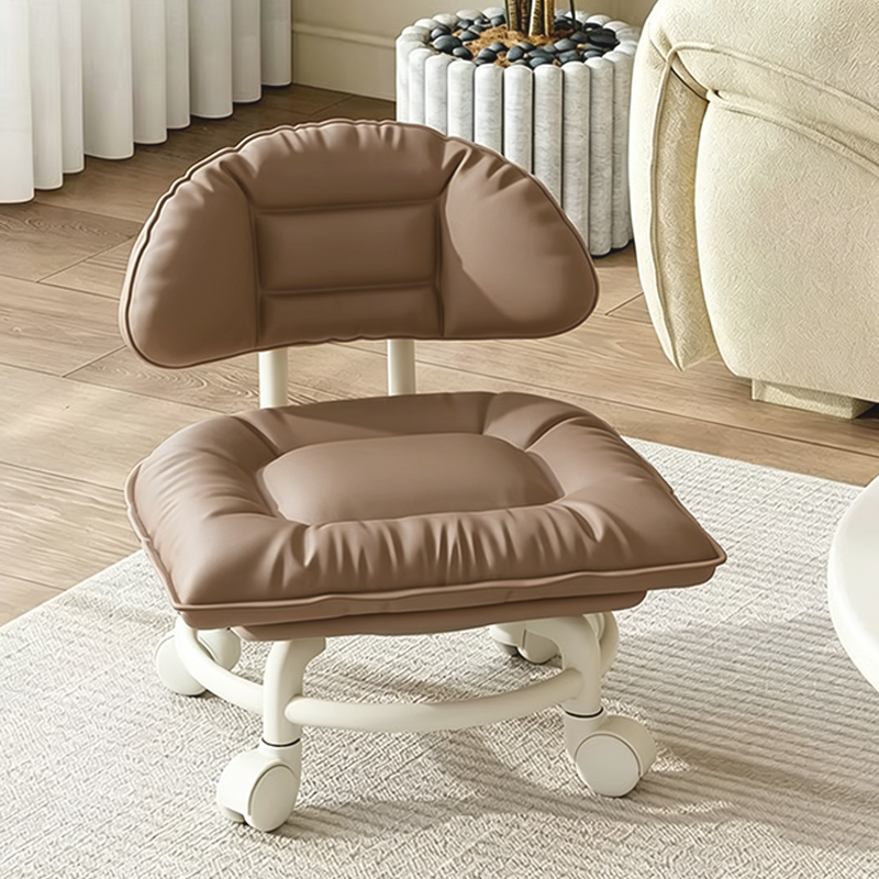 Limited Stock!!! 🪑50% OFF NOW! ⏳⏰Sfrcord® Rolling Low Stool with Backrest – Padded seat & silent casters – Perfect for workshops, garages or studios – comfortable and mobile 🛠️✨