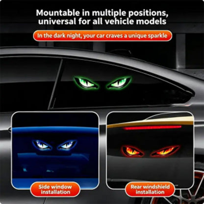 🎉 2026 Sale — Over 20,000 Sold! 🚗AEXZR® Solar LED Car Warning Light – Devil Eye Design 🔥