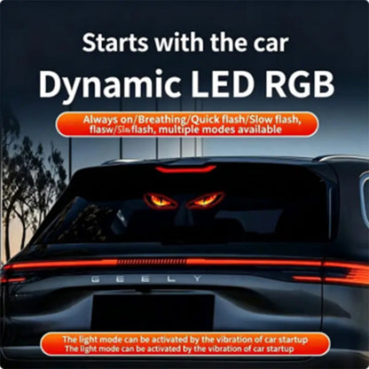 🎉 2026 Sale — Over 20,000 Sold! 🚗AEXZR® Solar LED Car Warning Light – Devil Eye Design 🔥