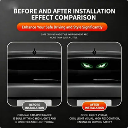 🎉 2026 Sale — Over 20,000 Sold! 🚗AEXZR® Solar LED Car Warning Light – Devil Eye Design 🔥