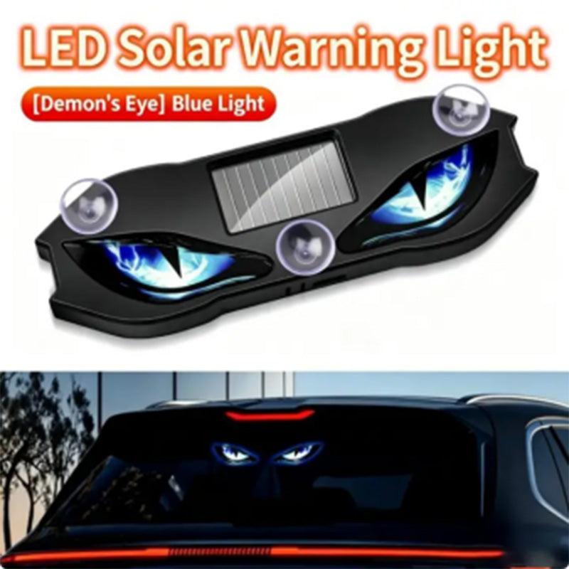 🎉 2026 Sale — Over 20,000 Sold! 🚗AEXZR® Solar LED Car Warning Light – Devil Eye Design 🔥