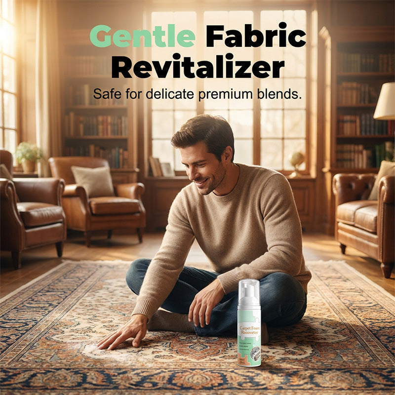 🔥Limited Time Promotion 50% OFF🔥AEXZR® Waterless Carpet Foam Stain Remover with Towel
