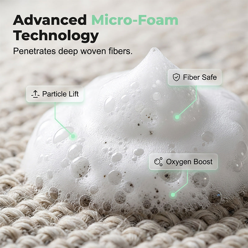 🔥Limited Time Promotion 50% OFF🔥AEXZR® Waterless Carpet Foam Stain Remover with Towel