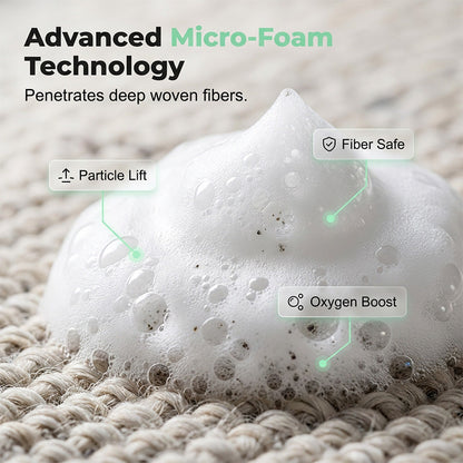 🔥Limited Time Promotion 50% OFF🔥AEXZR® Waterless Carpet Foam Stain Remover with Towel