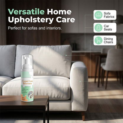 🔥Limited Time Promotion 50% OFF🔥AEXZR® Waterless Carpet Foam Stain Remover with Towel