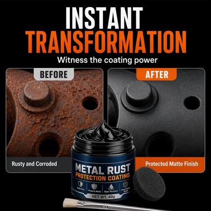 Limited Stock!!! AEXZR® 🥳2026 HOT SALE🥳💞50K+ SOLD!🔧🏠 60% OFF! AEXZR® Metal Rust Protection Black Repair Paste – Restores rusty gates, railings & tools. Forms protective coating – no need to replace! 🛡️✨