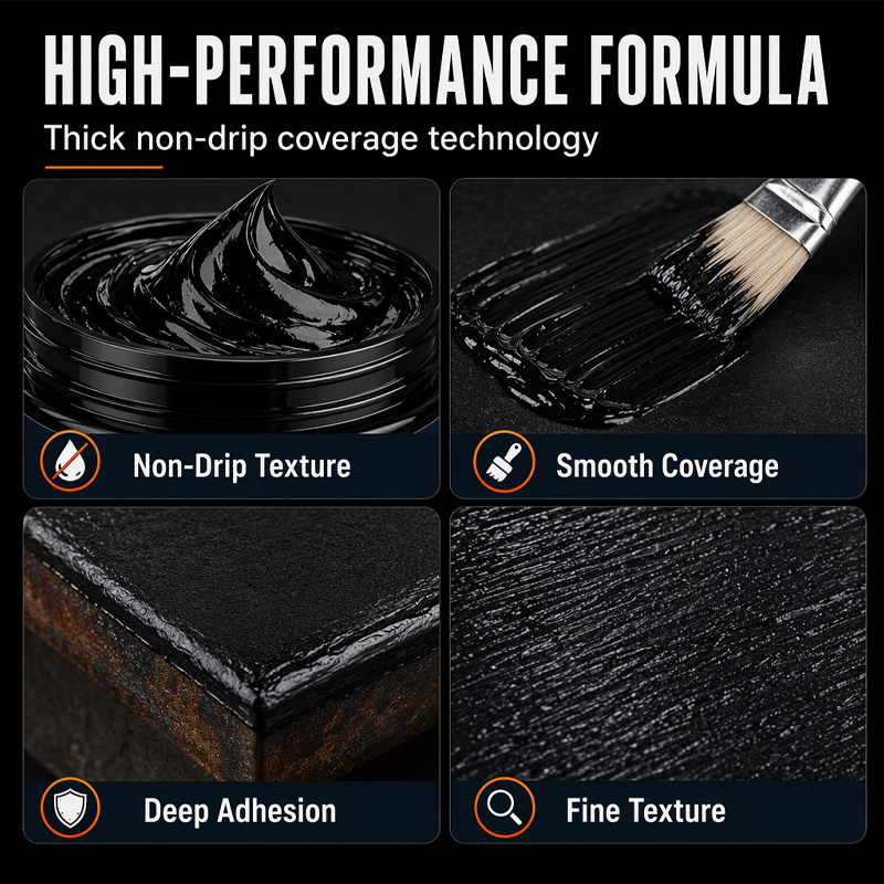 Limited Stock!!! AEXZR® 🥳2026 HOT SALE🥳💞50K+ SOLD!🔧🏠 60% OFF! AEXZR® Metal Rust Protection Black Repair Paste – Restores rusty gates, railings & tools. Forms protective coating – no need to replace! 🛡️✨
