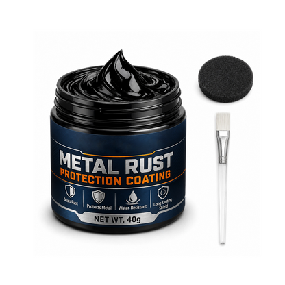 AEXZR® 🥳2026 HOT SALE🥳💞50K+ SOLD!🔧🏠 60% OFF! AEXZR® Metal Rust Protection Black Repair Paste – Restores rusty gates, railings & tools. Forms protective coating – no need to replace! 🛡️✨