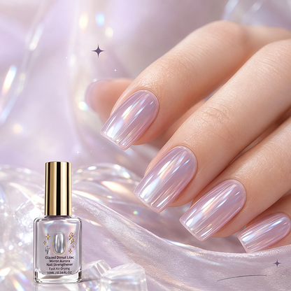 Limited Stock!!! AEXZR®🔥Last Day Buy 1 Get 1 Free $ 9.99 Each🔥💜✨Lilac Glossy Mirror Nail Strengthener