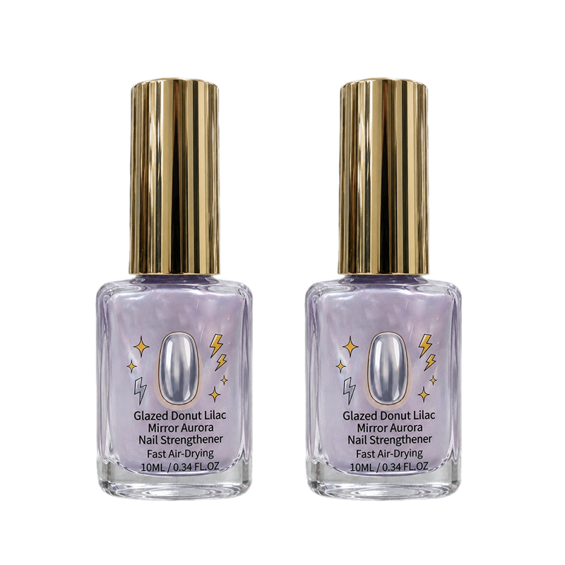 Limited Stock!!! AEXZR®🔥Last Day Buy 1 Get 1 Free $ 9.99 Each🔥💜✨Lilac Glossy Mirror Nail Strengthener