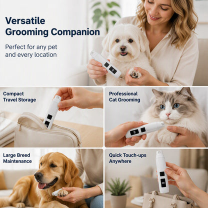 AEXZR®  Electric Pet Nail Grinder with LED Power Display