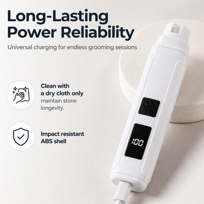 AEXZR®  Electric Pet Nail Grinder with LED Power Display