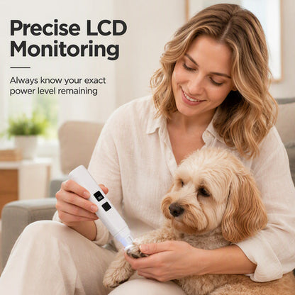AEXZR®  Electric Pet Nail Grinder with LED Power Display