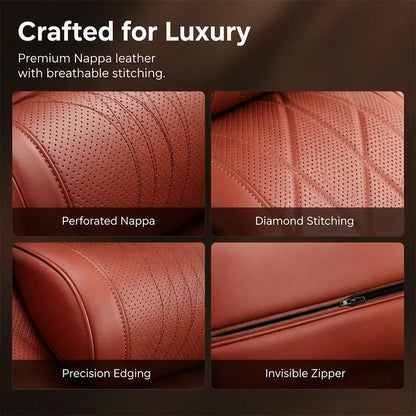 Limited Stock!!! AEXZR® 🚗Ergonomic Headrest and Lumbar Support Set for Car Seats