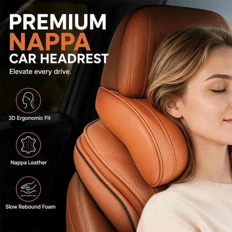 Limited Stock!!! AEXZR® 🚗Ergonomic Headrest and Lumbar Support Set for Car Seats