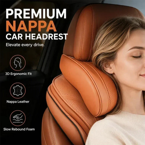 Limited Stock!!! AEXZR® 🚗Ergonomic Headrest and Lumbar Support Set for Car Seats
