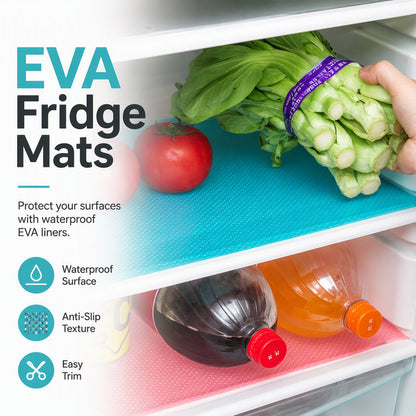 Limited Stock!!! AEXZR® 🧊 50% OFF NOW! 🛡️ Waterproof Fridge Shelf Liners – Non-slip, easy-clean & food-safe – Keeps fridge shelves fresh & organized ✨
