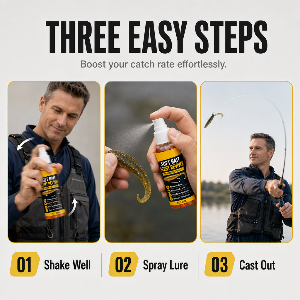 Limited Stock!!! AEXZR® Soft Bait Scent Booster Spray