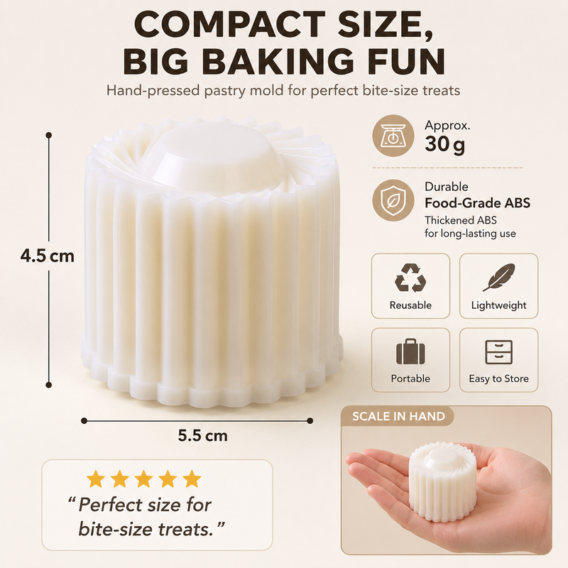Limited Stock!!! AEXZR® 🥳2026 HOT SALE🥳🎂Creative Double-Ended Pastry Mold